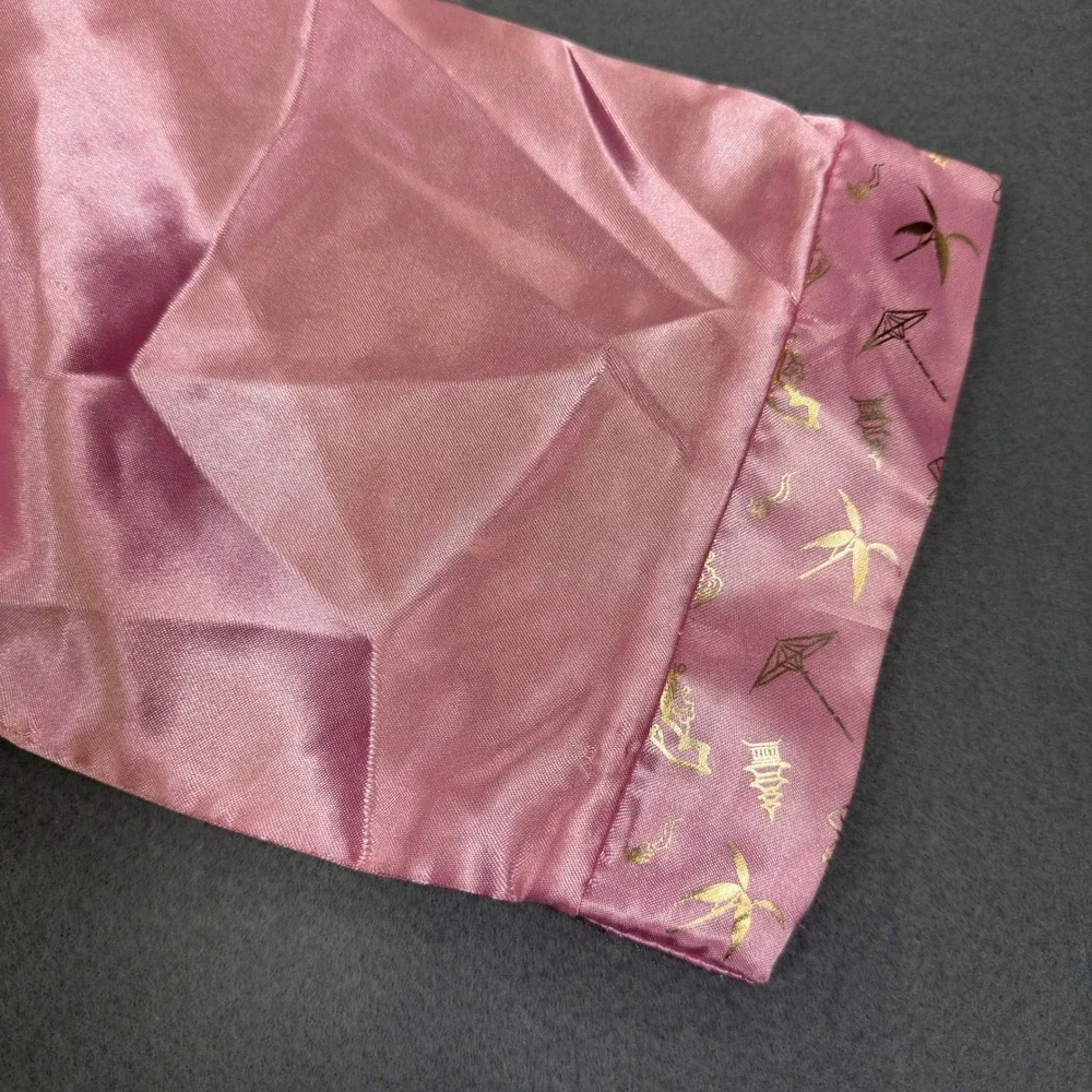 Disney Store Mulan Princess Costume Dress Pink Burgundy Girls Size 3 Toddler